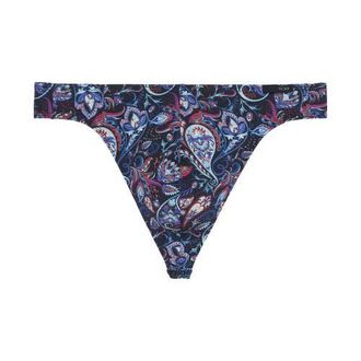 HOM Funky Styles G-String in Navy Blue Print at Nordstrom, Size Medium