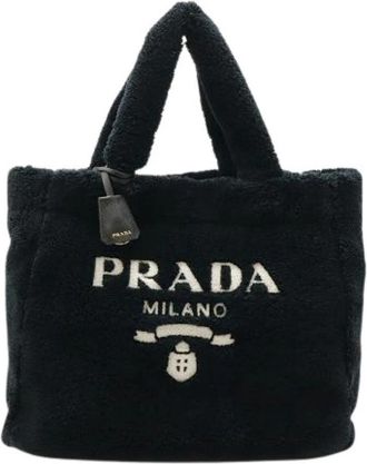 Prada Pre-owned Vintage Tote Bag - Dames - Vintage Shopper - Zwart - ONE Size - Vintage