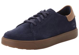 Timberland Sneaker TIMBERLAND Emerson Street LOW LACE UP SNEAKER, Herren, Gr. 40, blau (navy suede), Leder, Synthetik, Schuhe Sneaker