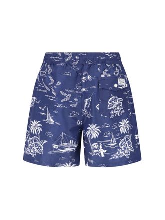 Polo Ralph Lauren Mens Sea Clothing Blue Recycled Polyester