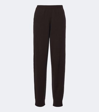 Jardin Des Orangers Wool and cashmere sweatpants
