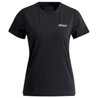 Swix Position Tee Laufshirt f&uuml;r Damen | schwarz