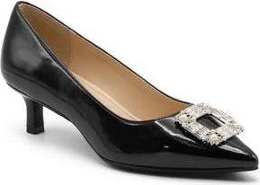 Adrienne Vittadini Sancere Kitten Heel in Black Patent at Nordstrom Rack, Size 7.5