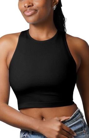 Kindred Bravely Busty Sublime Hands-Free Pumping Longline Bra Top- Fits Sizes 30E-44H in Black at Nordstrom, Size X-Large G