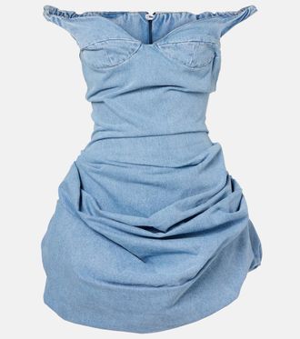Magda Butrym Denim midi dress