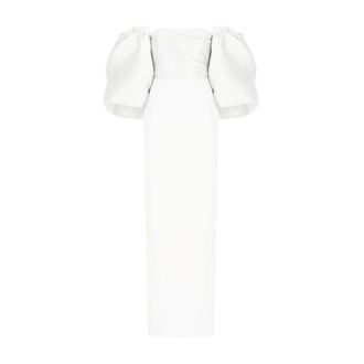 Solace London Floris Maxi Dress - female - Solace London - Gowns - White - S - Dresses