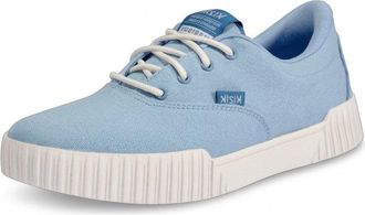Kizik Womens Madison Hands Free Canvas Sneakers In Soft Chambray