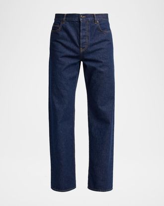 The Row Mens Rossen Straight-Leg Jeans