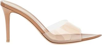 Gianvito Rossi Heeled Mules, female, Brown, 4 1/2 UK, Elle 85