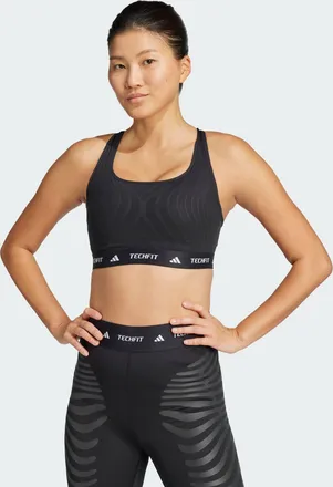 adidas Womens adidas Techfit Control Medium Support Bra