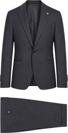 Luigi Bianchi Mantova Uomo, Abiti Uomo, Nero, 4Xl, new