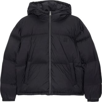 Msgm Piumino con cappuccio - Nero