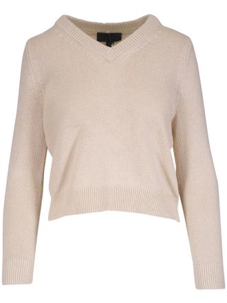Nili Lotan V-neck jumper - Brown