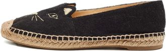 Charlotte Olympia Espadrilles con decorazione - Nero