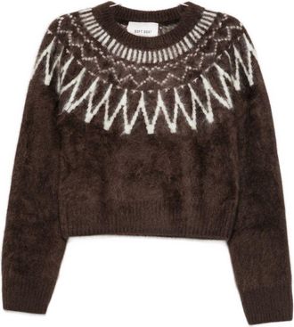 Soft Goat Jersey de cuello redondo de lana de cabra suave