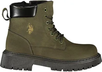 U.S.Polo Association Green Polyurethane Womens Womens Boot