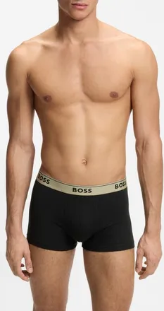 BOSS 3-Pack Trunks in Black at Nordstrom, Size Xx-Large