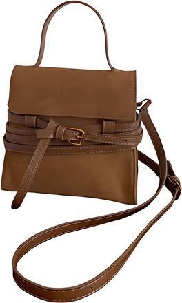 Generic Womens Vintage Shoulder Bag, Suede Crossbody Bag, Commuter Tote Bag, Magnetic Closure, Adjustable Shoulder Strap, Applies to Daily Commuting and Casua