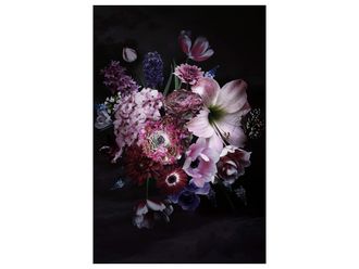 Schubiger M&ouml;bel Digitaldruck auf Glas H&uuml;bsches Bl&uuml;tenbouquet 1