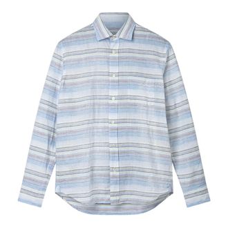 Hartford Casual Shirts, male, Multicolor, Size: M Paul Shirt Block