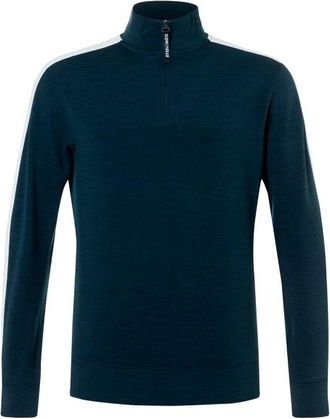 super.natural Colorado Zip Turtleneck Pullover f&uuml;r Herren | blau