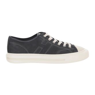 Hogan Rebel Leren Sneakers - Heren - Sneakers - Blauw - 43 EU - Leer - Schoenen