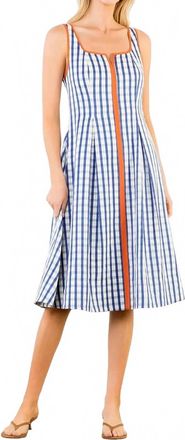 THML Clothing Blair Midi Dress In Navy