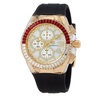 Technomarine Cruise Chronograph Quartz Crystal White Dial Mens Watch TM-121031