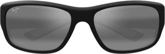 Maui Jim Mj0682s Matte Wraparound Sunglasses