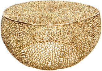 Global Interiors Design Couchtisch Leaf ø 80 cm - Gold