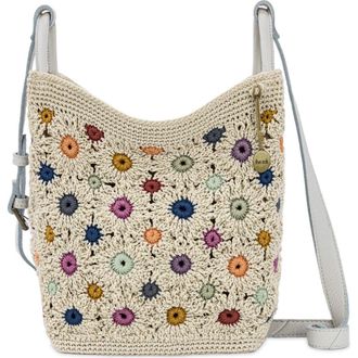 The Sak Los Feliz Crossbody Leather Bag in Mushroom Suede at Nordstrom