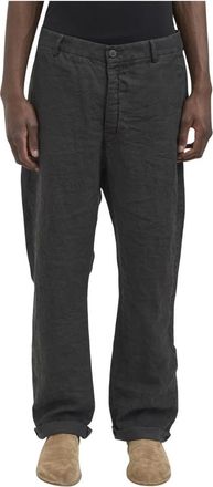 Po&eacute;me Boh&eacute;mien Pantalone Over Fit - male - POEME BOHEMIEN - Wide Trousers - Black - XL - Trousers