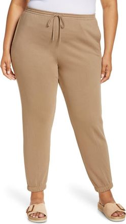 Vince Slim Fit Cotton Joggers in Dark Wheat at Nordstrom Rack, Size Xx-Large