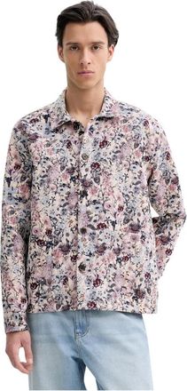 Les Deux Hugh Jacket - Heren - Zomerjassen - Veelkleurig - XL - Katoen - Jassen