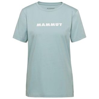 Mammut Core T-Shirt Logo T-Shirt f&uuml;r Damen | grau/t&uuml;rkis