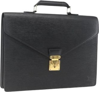 Louis Vuitton Pre-owned Handbags, female, Black, Size: ONE SIZE Pre-owned Vintage Handbag