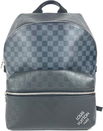 Louis Vuitton Black Noir Damier Infini Damier Graphite Backpack (Pre-Owned)