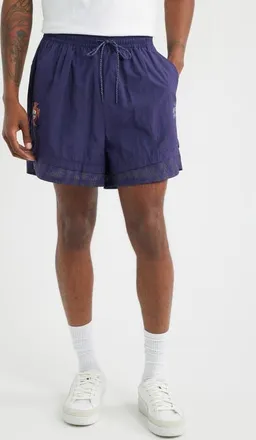 Puma x Portugal x Salehe Bembury King Track Shorts in Deep Plum at Nordstrom, Size Xx-Large