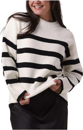 Notre-V Nv-Dune Sweater - Dames - Ronde hals truien - Wit - L - Truien & Vesten