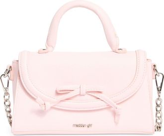Madden Girl Faux Leather Top Handle Bag in Primrose at Nordstrom Rack