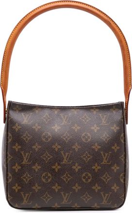 Louis Vuitton Pre-owned Womens Mini Loop Monogram Shoulder Bag - Brown Textile - One Size