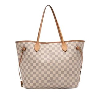 Louis Vuitton Pre-owned Tote Bags, female, White, Size: ONE SIZE Pre-owned Neverfull MM