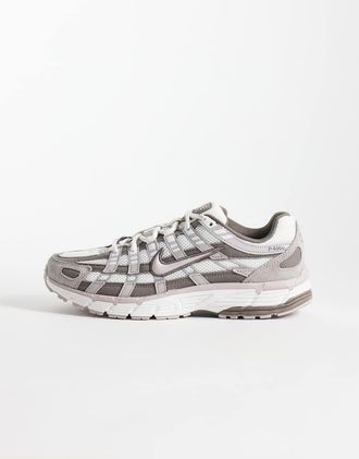 Nike P-6000 - Sneakers marroni e rosa chiaro-Marrone