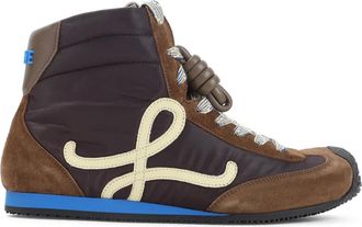 Loewe Schoenen, Dames, Bruin, 38 EU, Bruine Sneakers Stijlvol Comfortabel Dagelijks Gebruik