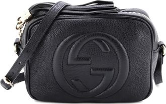 Gucci Soho Disco Leather Small crossbody bag - Zwart