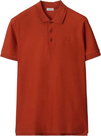 Burberry EKD polo shirt - men - Cotton - S - Orange