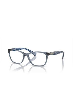 Ralph Lauren 52mm Cat Eye optical glasses in Blue at Nordstrom