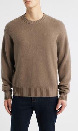 Frame Denim Cashmere Crewneck Sweater in Latte Brown at Nordstrom Rack, Size Xx-Large