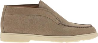 Santoni Desert Boot In Nubuck