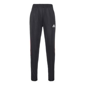adidas Mens adidas SS22 Solid Color Side Stripe Lacing Sports Pants/Trousers/Joggers Black HB4107